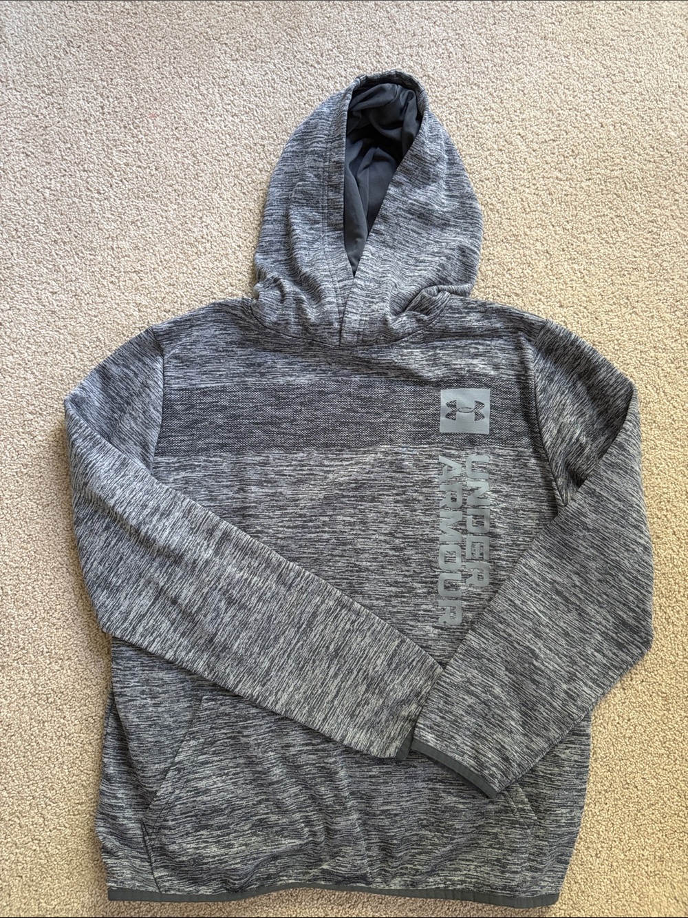 Under Armour Boy’s Grey Tech Hoodie
